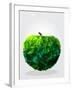 Green Apple - Geometric Shape-cienpies-Framed Art Print