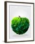 Green Apple - Geometric Shape-cienpies-Framed Art Print