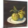 Green Apple I Dark Brown-Carol Rowan-Mounted Art Print