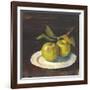 Green Apple I Dark Brown-Carol Rowan-Framed Art Print