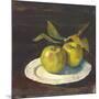 Green Apple I Dark Brown-Carol Rowan-Mounted Art Print