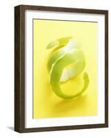 Green Apple Peel-null-Framed Photographic Print