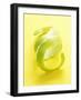 Green Apple Peel-null-Framed Photographic Print