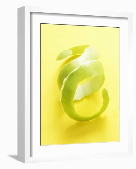 Green Apple Peel-null-Framed Photographic Print