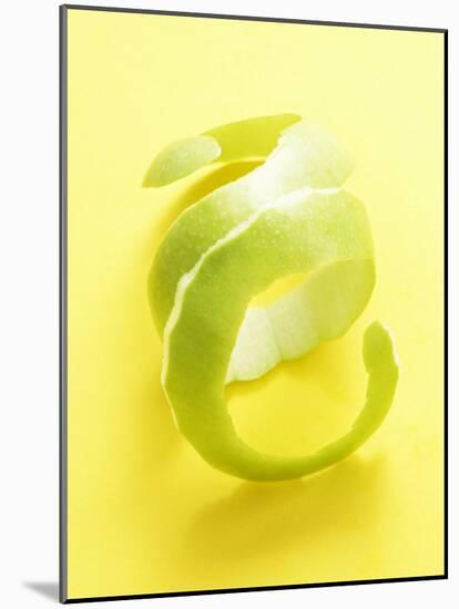 Green Apple Peel-null-Mounted Photographic Print