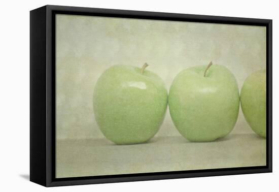 Green Apple Still Life-null-Framed Stretched Canvas