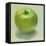 Green Apple-Jenny Westenhofer-Framed Stretched Canvas