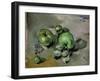 Green Apples, c.1872-73-Paul Cézanne-Framed Giclee Print
