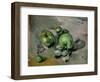 Green Apples, c.1872-73-Paul Cézanne-Framed Giclee Print