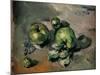 Green Apples-Paul Cézanne-Mounted Art Print