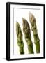 Green Asparagus Close-Up of Tips-null-Framed Photographic Print