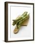 Green Asparagus on Chopping Board-Klaus Arras-Framed Photographic Print