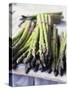 Green Asparagus-Philip Webb-Stretched Canvas