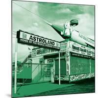 Green Astroland-Erin Clark-Mounted Art Print