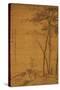 Green Bamboo in the Sheong Gu (Fine Outline) Style, 1319-Li Kan-Stretched Canvas