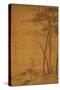 Green Bamboo in the Sheong Gu (Fine Outline) Style, 1319-Li Kan-Stretched Canvas