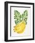 Green Bananas-Cat Coquillette-Framed Premium Giclee Print