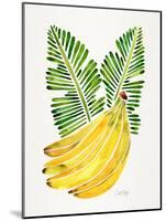 Green Bananas-Cat Coquillette-Mounted Giclee Print