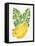 Green Bananas-Cat Coquillette-Framed Stretched Canvas