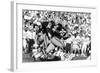 Green Bay Packer Elijah Pitts at Super Bowl I, Los Angeles, California, January 15, 1967-Art Rickerby-Framed Photographic Print