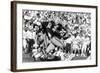 Green Bay Packer Elijah Pitts at Super Bowl I, Los Angeles, California, January 15, 1967-Art Rickerby-Framed Photographic Print