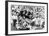 Green Bay Packer Elijah Pitts at Super Bowl I, Los Angeles, California, January 15, 1967-Art Rickerby-Framed Photographic Print