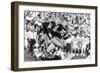 Green Bay Packer Elijah Pitts at Super Bowl I, Los Angeles, California, January 15, 1967-Art Rickerby-Framed Photographic Print