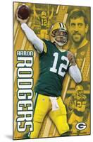 GREEN BAY PACKERS - A RODGERS 17-null-Mounted Poster
