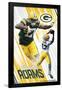 GREEN BAY PACKERS - D ADAMS 18-null-Framed Poster