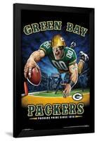 GREEN BAY PACKERS - END ZONE 17-null-Framed Poster