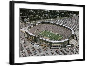 Green Bay Packers Old Lambeau Field, c.1957-2003 Sports-Mike Smith-Framed Art Print