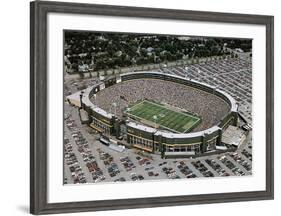 Green Bay Packers Old Lambeau Field, c.1957-2003 Sports-Mike Smith-Framed Art Print