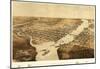 Green Bay, Wisconsin - Panoramic Map-null-Mounted Poster