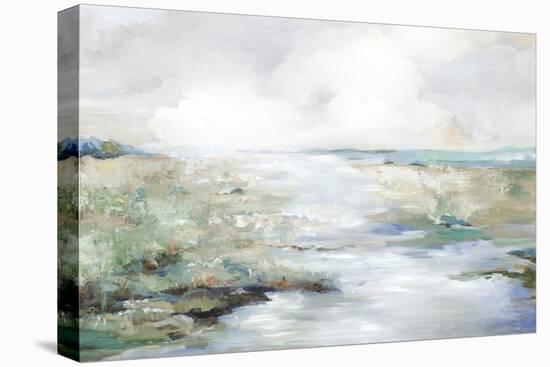 Green Beach-Allison Pearce-Stretched Canvas