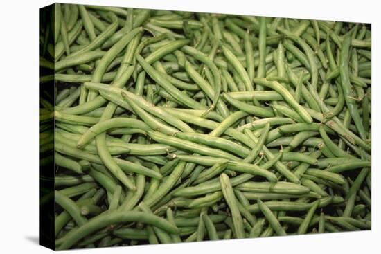 Green Beans-Ken Hammond-Stretched Canvas