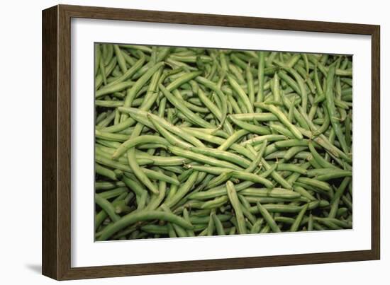 Green Beans-Ken Hammond-Framed Art Print