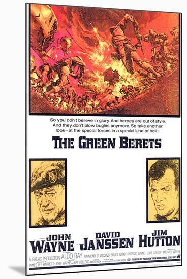 Green Berets, 1968-null-Mounted Art Print