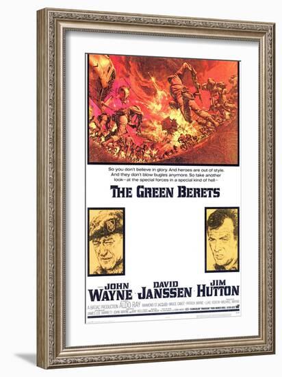 Green Berets, 1968-null-Framed Art Print