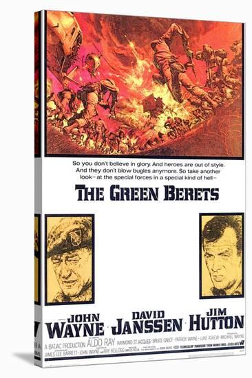 Green Berets, 1968-null-Stretched Canvas