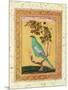 Green Bird, Mughal-null-Mounted Giclee Print