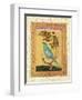 Green Bird, Mughal-null-Framed Giclee Print