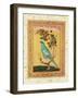 Green Bird, Mughal-null-Framed Giclee Print