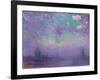 Green, Blue and Purple (View of London)-Joseph Pennell-Framed Giclee Print