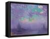 Green, Blue and Purple (View of London)-Joseph Pennell-Framed Stretched Canvas