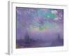 Green, Blue and Purple (View of London)-Joseph Pennell-Framed Giclee Print