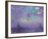 Green, Blue and Purple (View of London)-Joseph Pennell-Framed Giclee Print