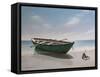 Green Boat-Zhen-Huan Lu-Framed Stretched Canvas