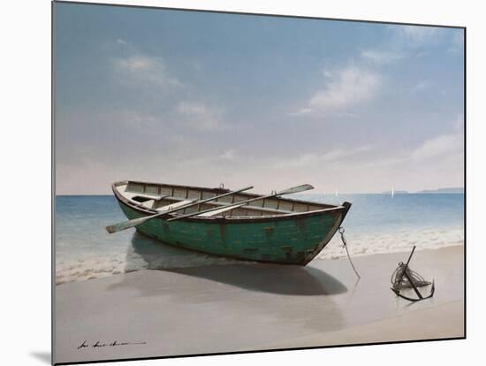 Green Boat-Zhen-Huan Lu-Mounted Giclee Print