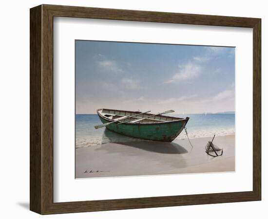 Green Boat-Zhen-Huan Lu-Framed Giclee Print