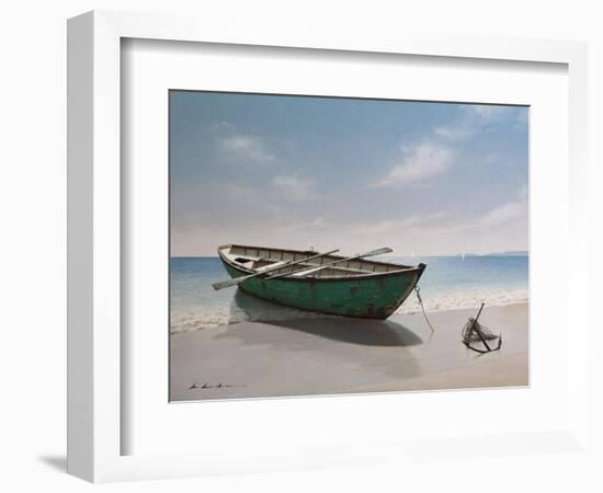 Green Boat-Zhen-Huan Lu-Framed Giclee Print